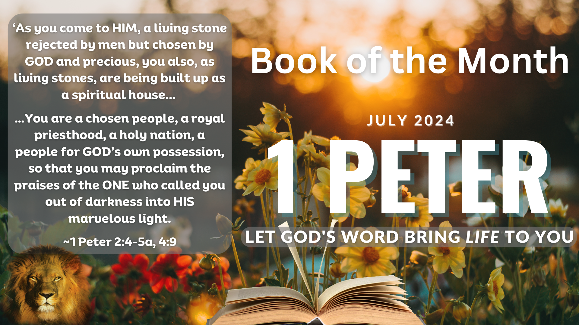 SHOFAR Book of the Month - 1PETER