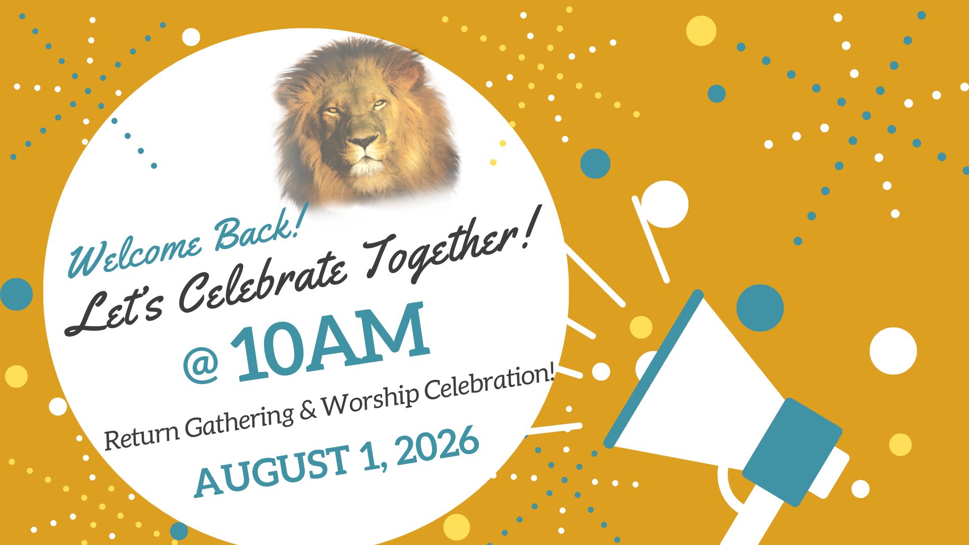 Welcome Back Aug 2026